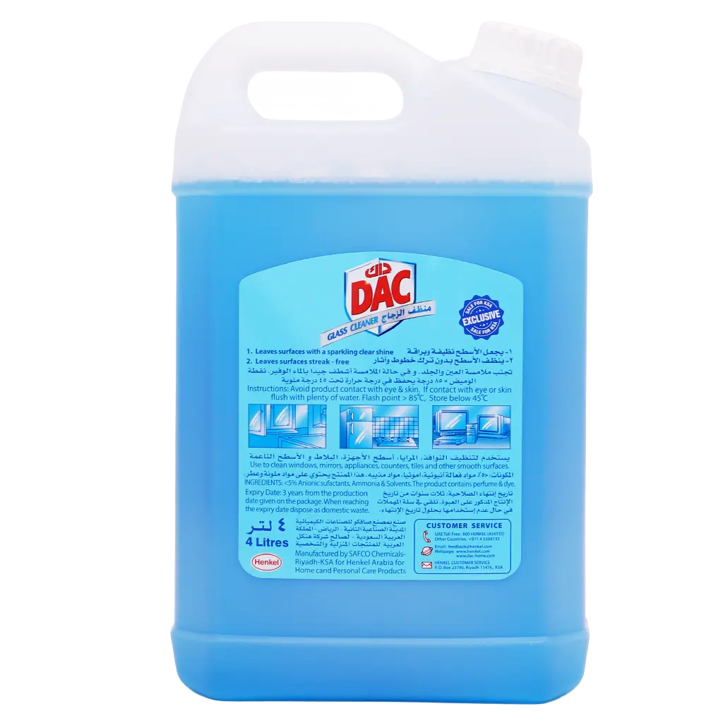 DAC Glass Cleaner 4L           - view 3