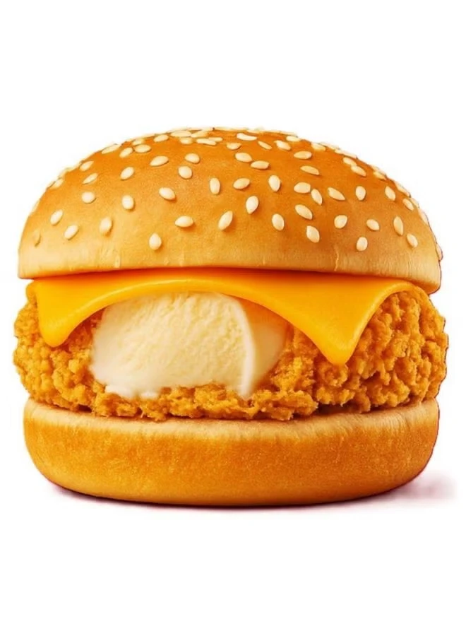 Frosty Crispy Chicken Burger Ice Cream 100 Gm