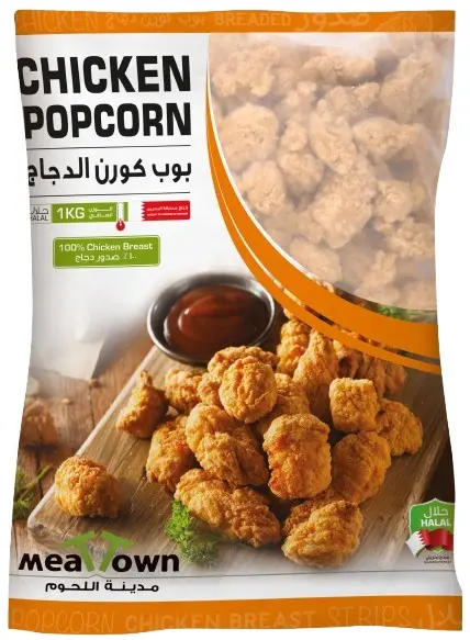 Meat Town Regular Chicken Popcorn 1 Kg - view 1