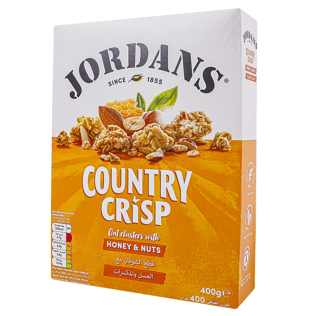 Jordans Country Crispy Oat Dusters With Honey &Nuts 400 gm