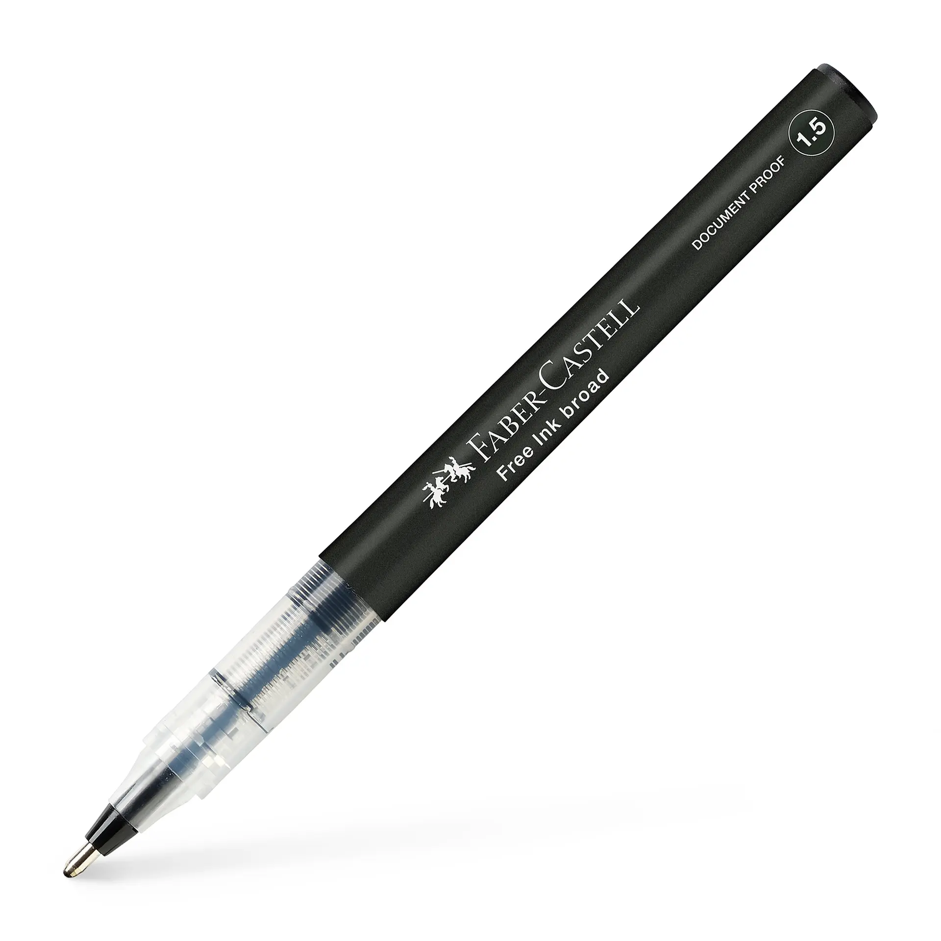 Faber Castell Free Ink Roller 1.5mm Black set of 12 - view 5