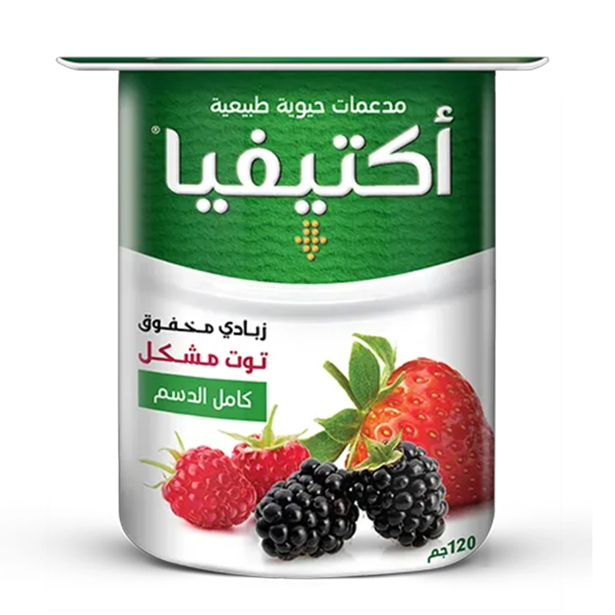 Activia Fruit Yoghurt Mix Berry Full Fat 120 g