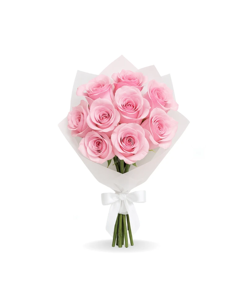 Everyday Flowers Pink Roses Bouquet