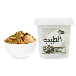 Taybah Feta Cheese Salad Thyme Pieces 500 gm
