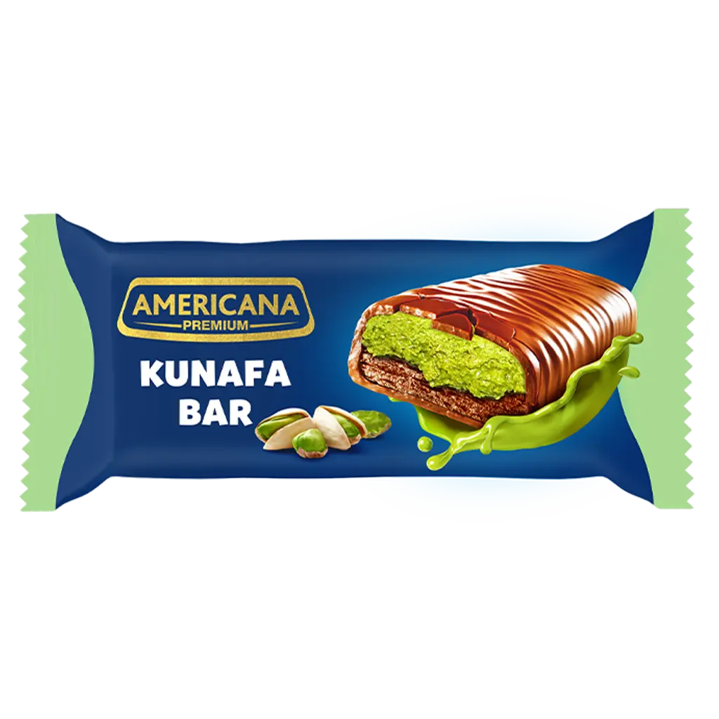 Americana Cake Kunafa Bar with Pistachios 35 gm - view 1