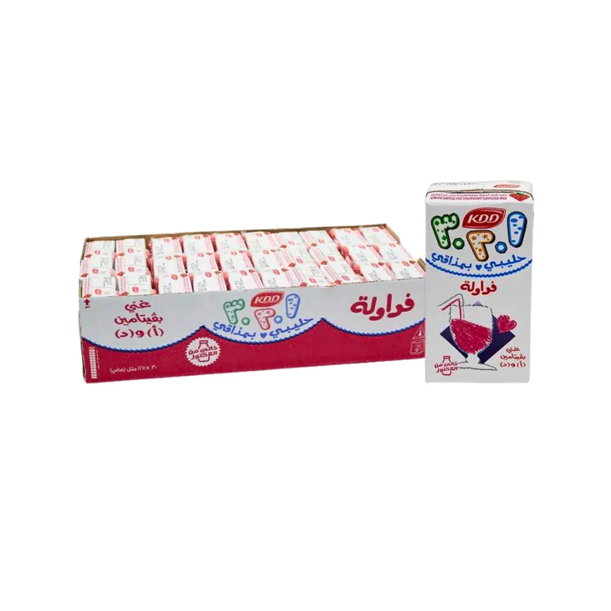 Kdd Strawberry Milk 30x125ml