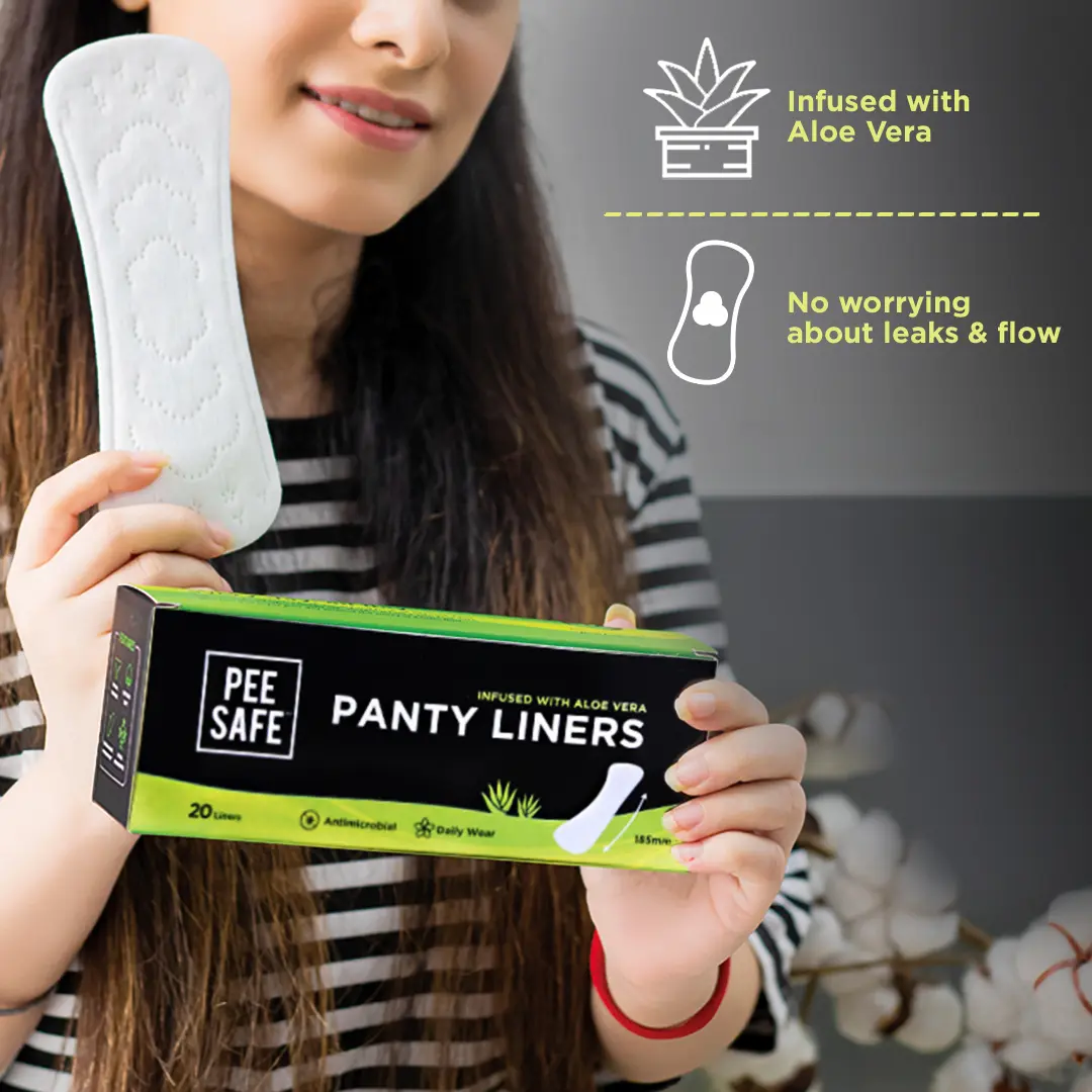 PeeSafe Daily Panty Liners with Aloe Vera & Soft surface 185mm 15 liners - view 8