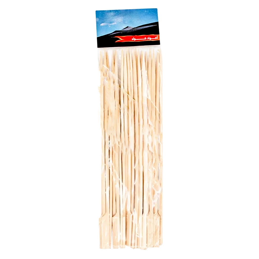 Skewers Wood Flat 30 cm 25 pcs