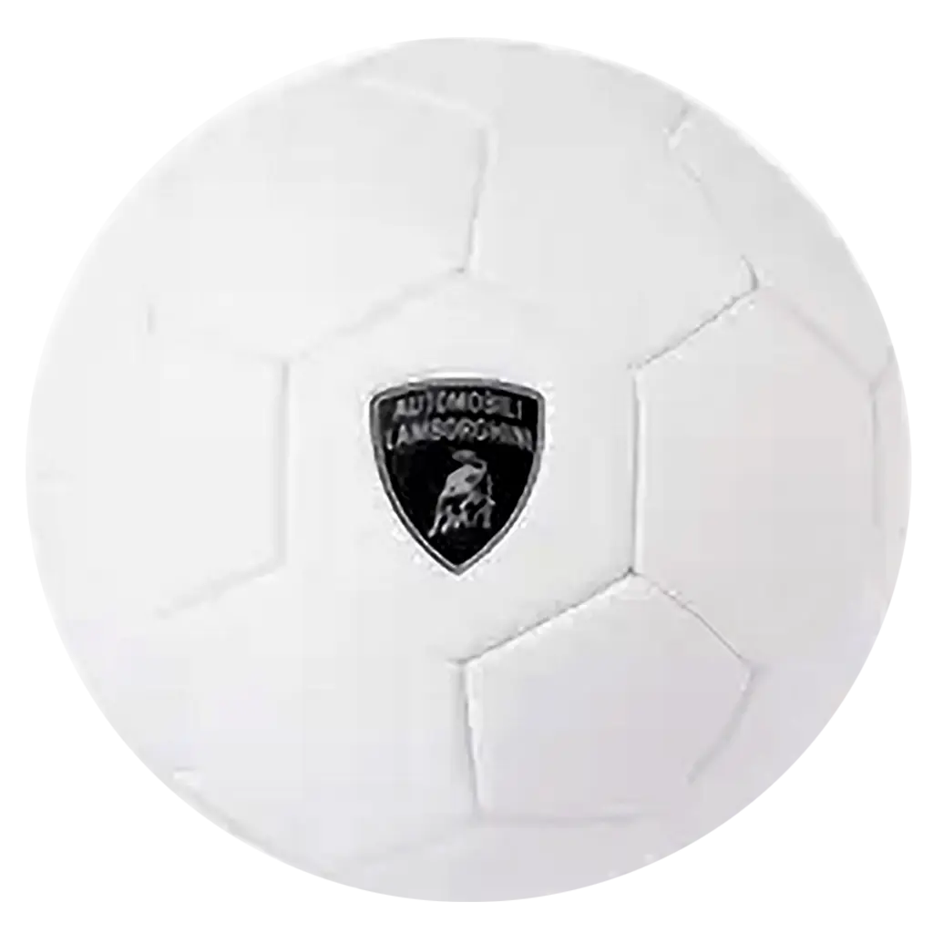 Lamborghini Football White Not Inflated with Air 5 Inch  - view 1