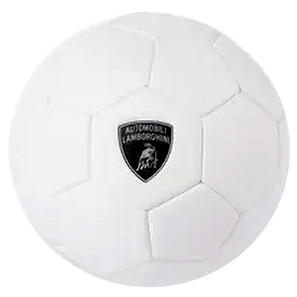 Lamborghini Football White Not Inflated with Air 5 Inch 