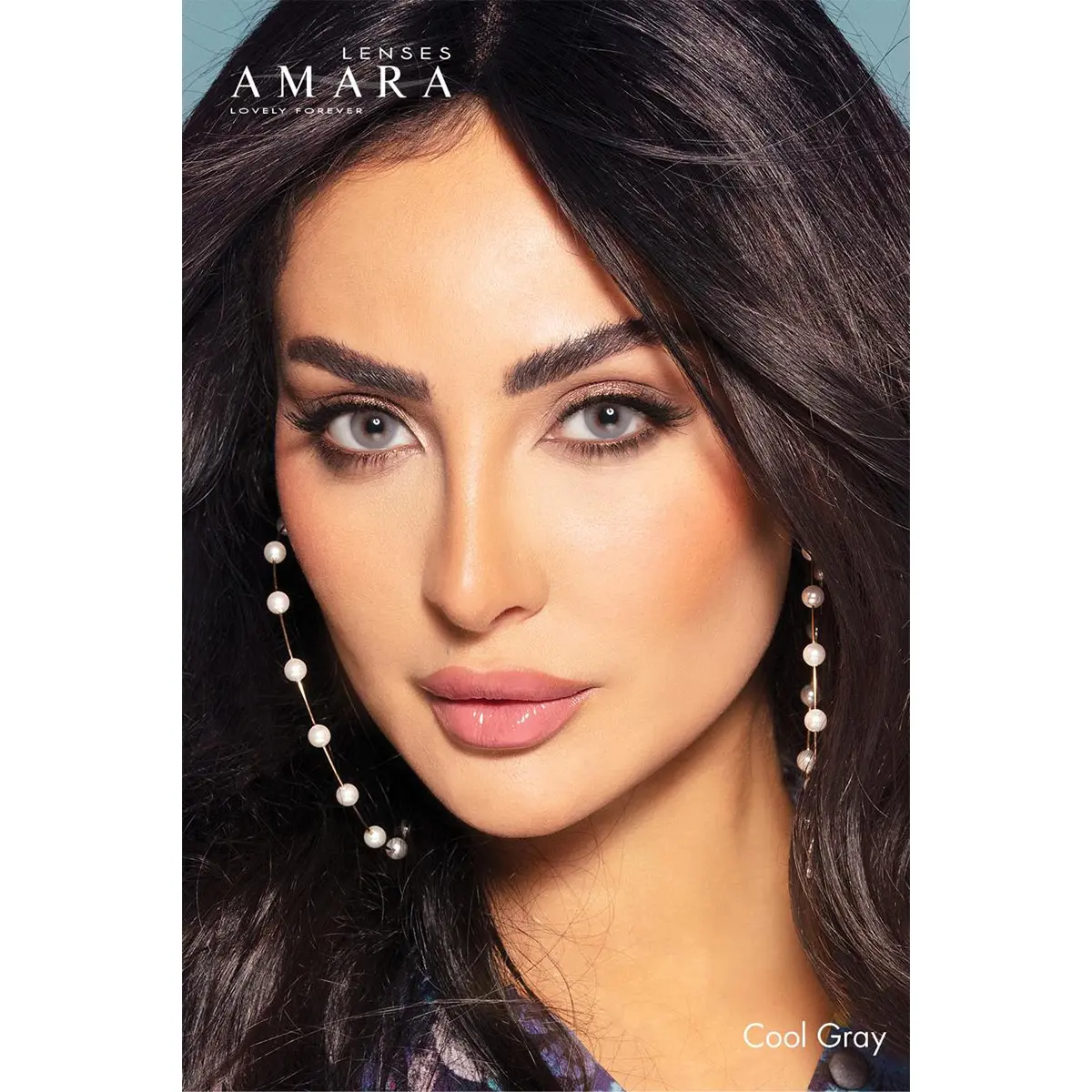 امارا بلانو عدسات لاصقه شهرية كول جراي - view 2