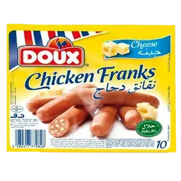 Doux Chicken Franks With Cheese 400 gm