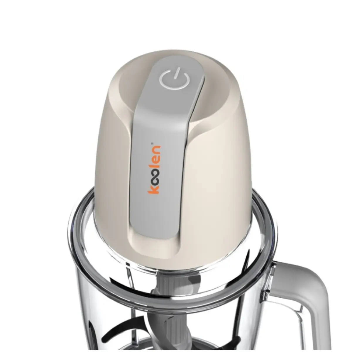 Koolen Food Chopper  With Three Blaeds and Hand White Color 400w  2 L - view 7