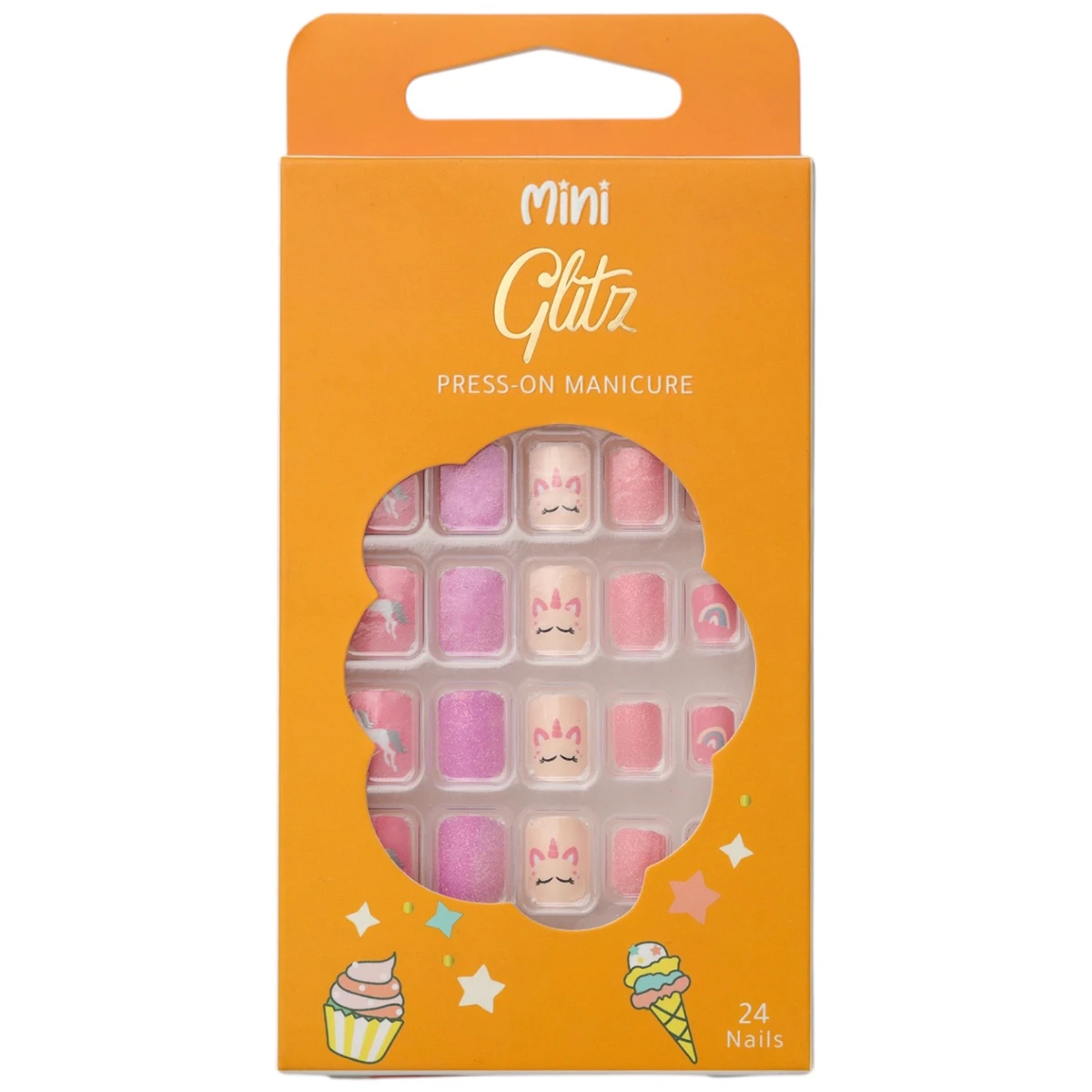 Glitz Tiny Press on Nails Unicorn