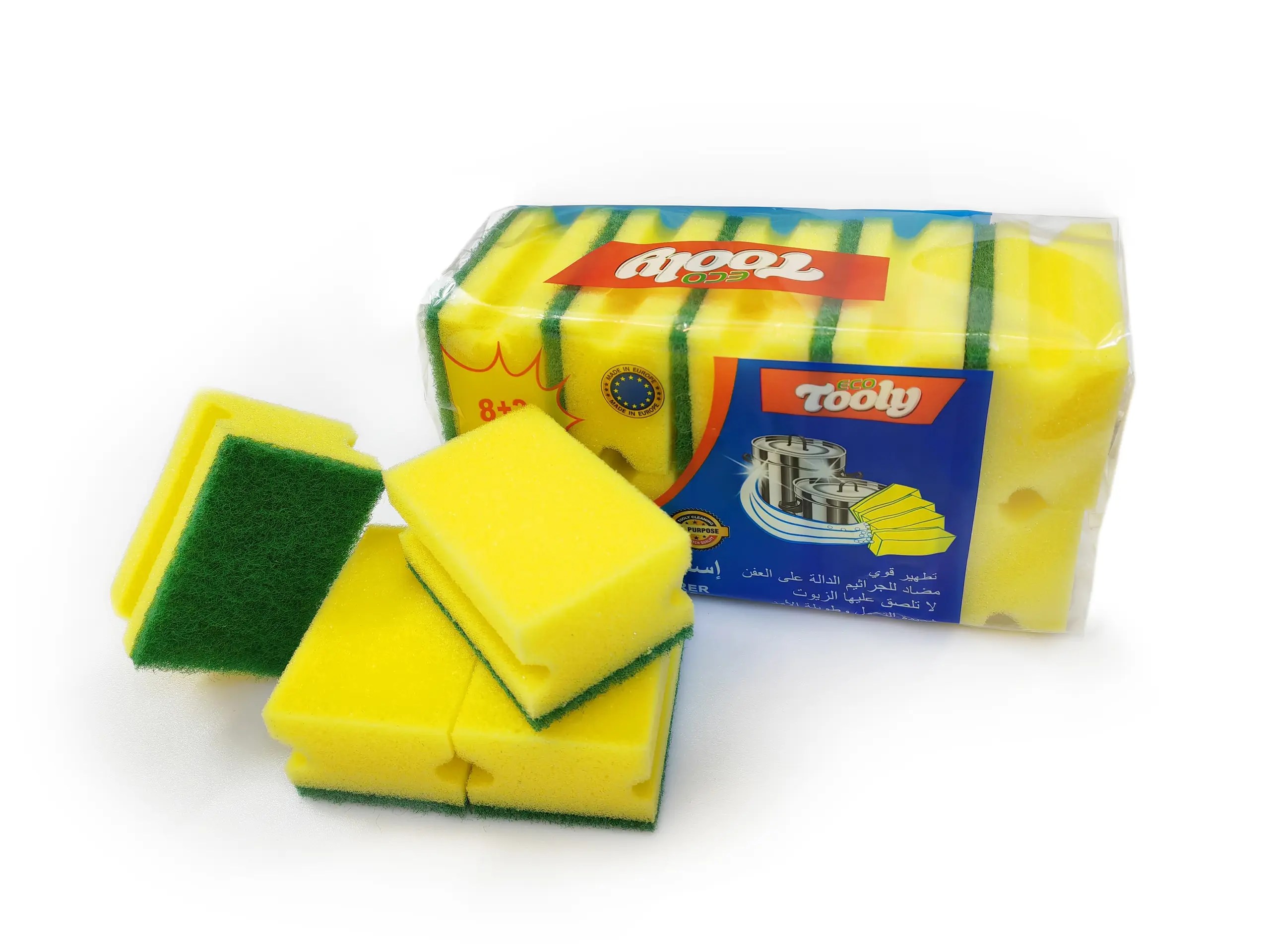 Eco Tooly Sponge Scouring 8+2 Free - view 3