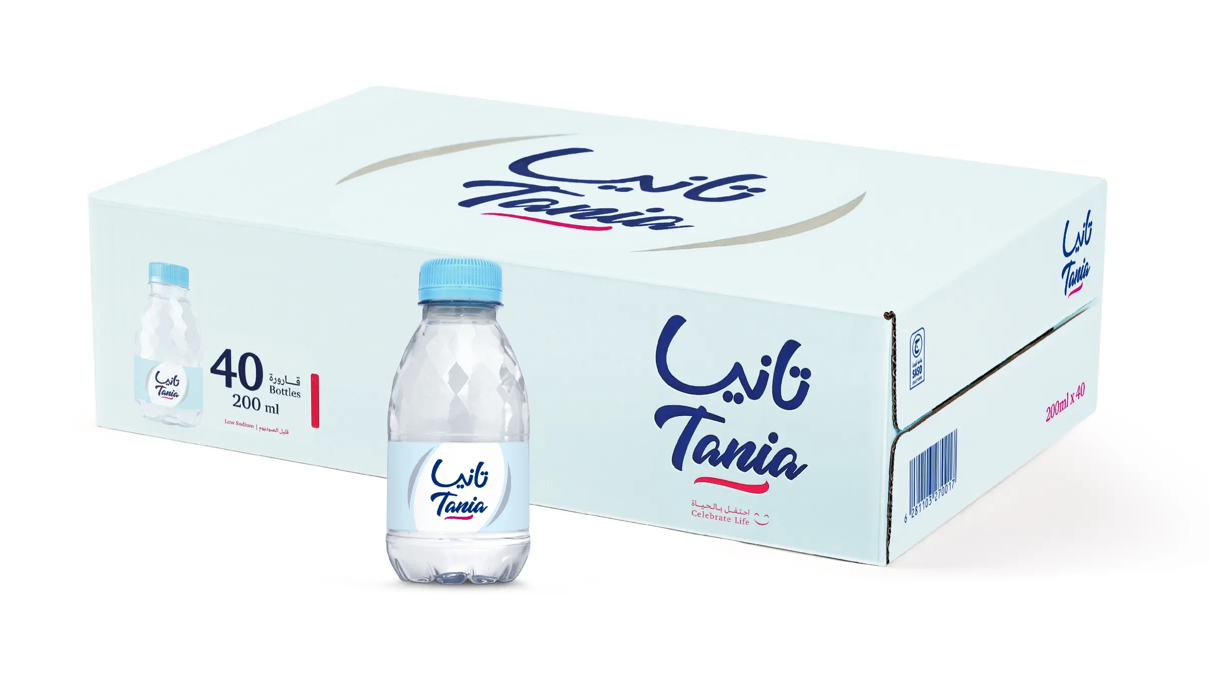 Tania Water 40 x 200ml  - view 1