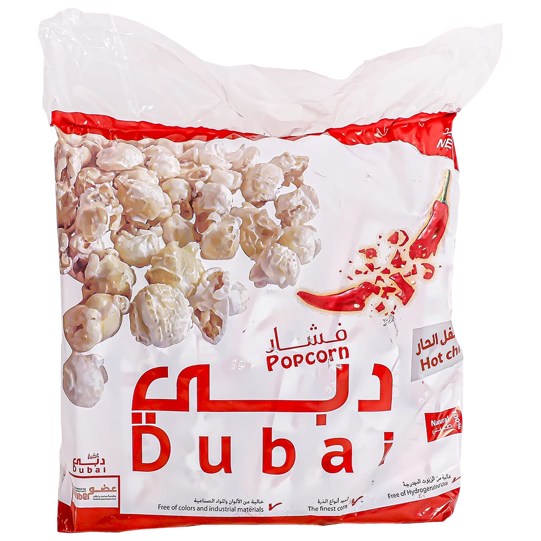 Dubai Popcorn Chili 12 Pcs 18 gm