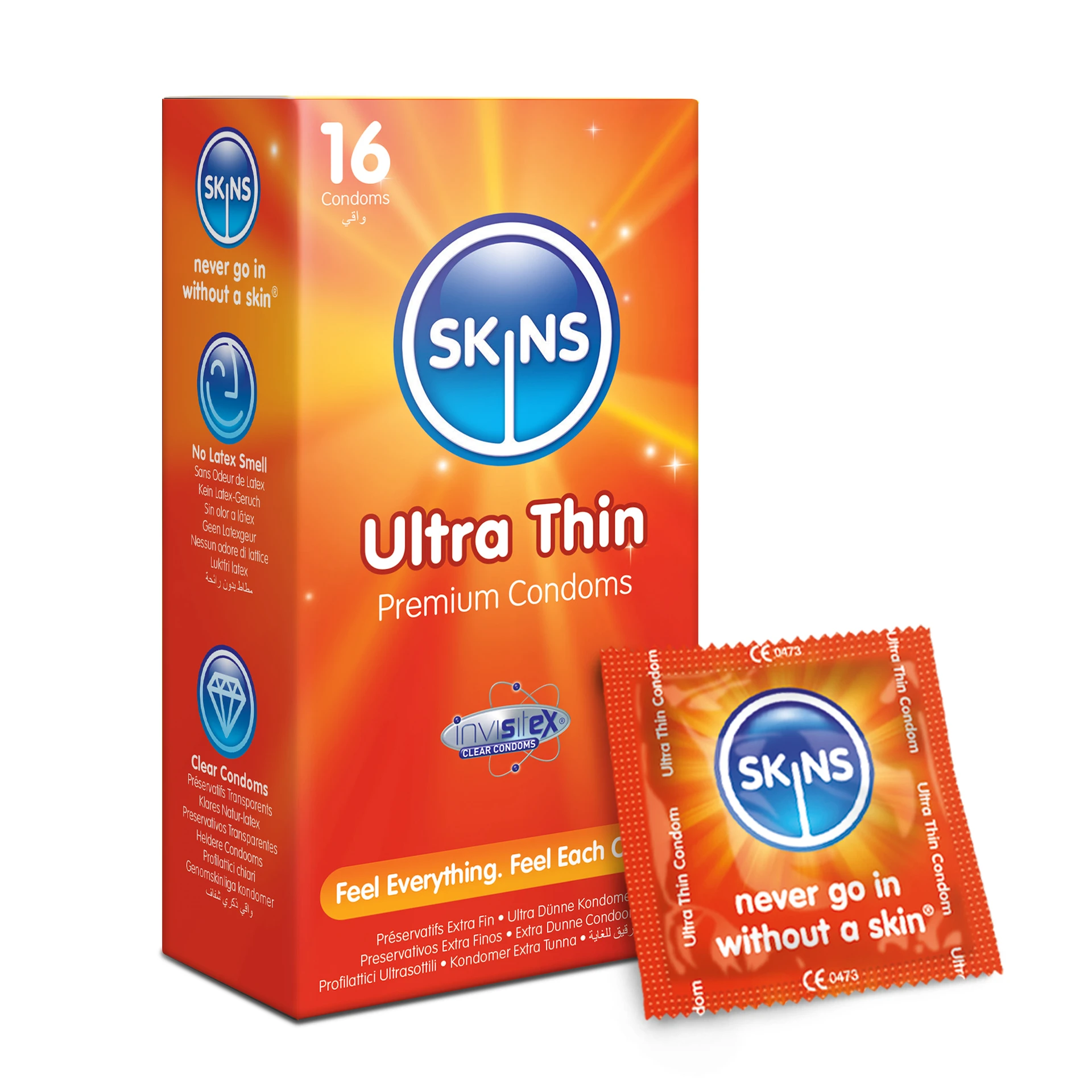 Skins Condom Ultra Thin 16 Pack