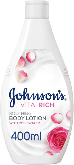 Johnson's Vita-Rich Soothing Body Lotion With Rose Water 400 Ml