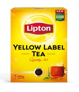 Lipton Tea Yellow Label Black Loose 100 gm