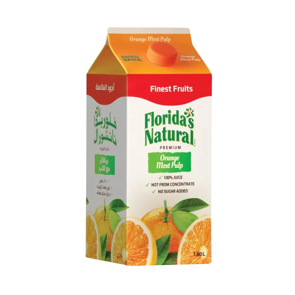 Florida Orange Pulp Flavor Juice 1.6 L - view 2