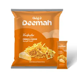 Deemah Farfasha Potato Stick French Cheese 24 pcs 15 gm