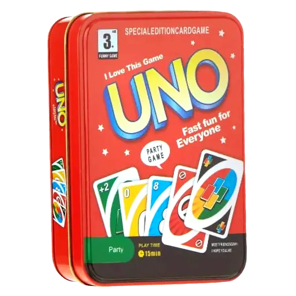 Uno Paper Card Metal Box - view 1