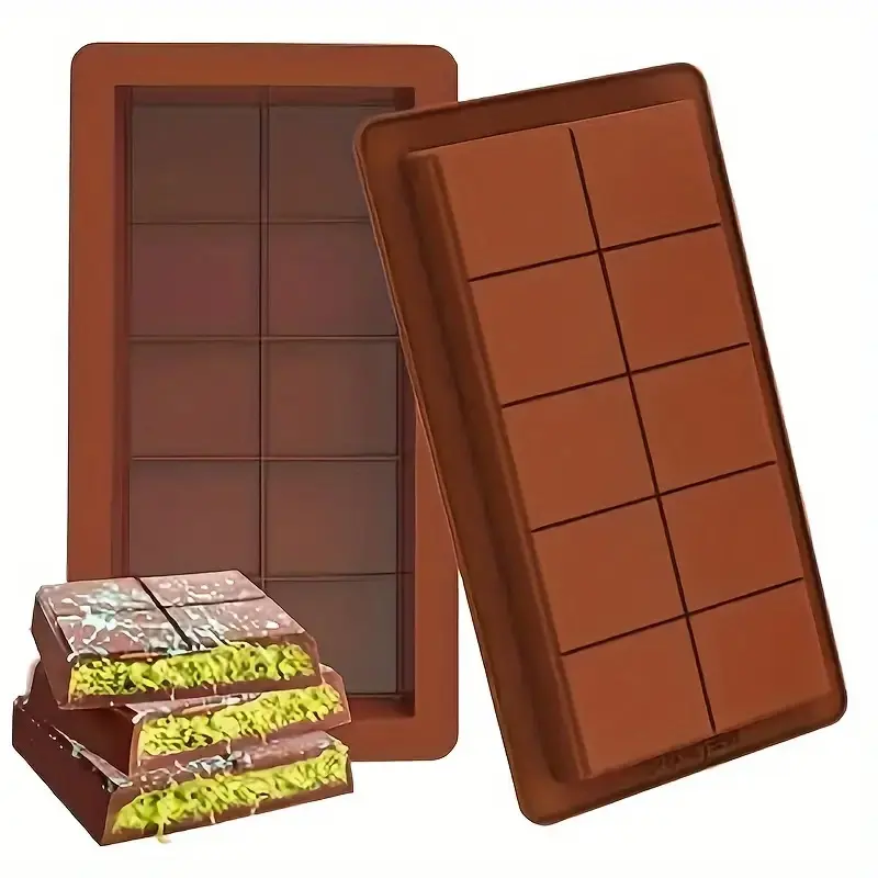 Chocolate Silicone Rectangular Mold 21x10 cm - view 1