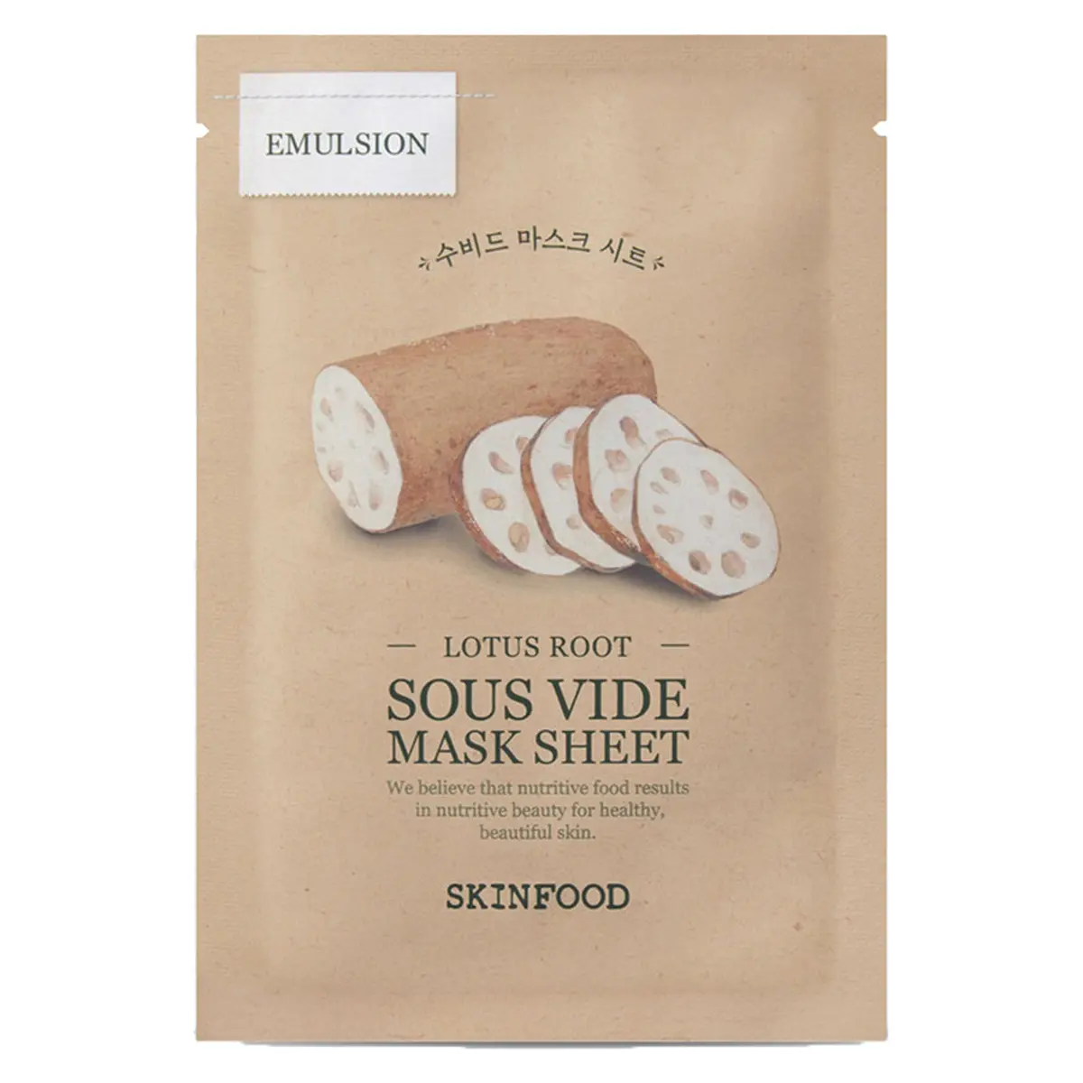 Skinfood Lotus Root Sous Vide Mask Sheet 20 gm - view 1