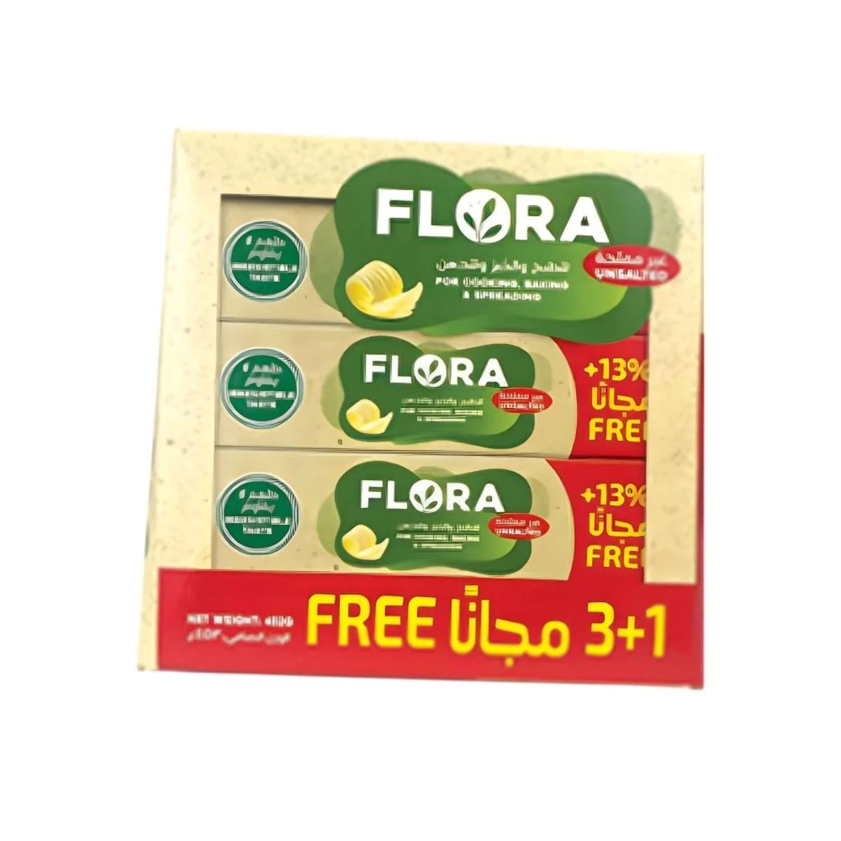 Flora Vegetable Butter 113 gm 3+1