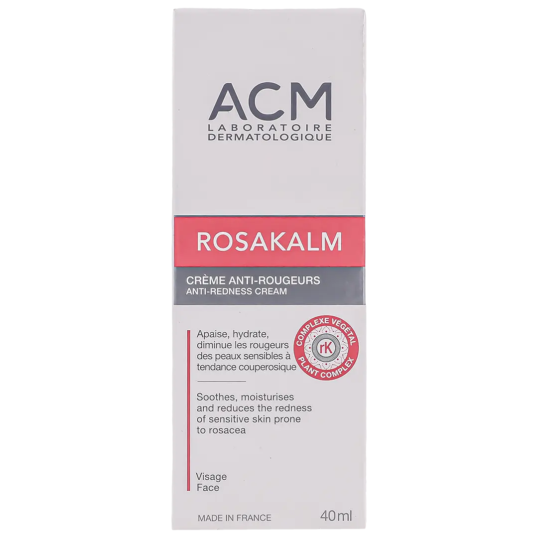 Acm Rosakalm Anti-Redness Cream Soothes Sensitive Skin Rosacea 40 ml - view 3