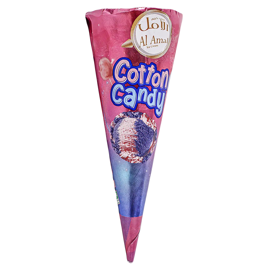 Al Amal Ice Cream CORN COTTON CANDY 120 ml - view 1