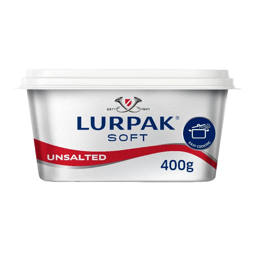 Lurpak Soft Butter Unsalted 400g - view 1