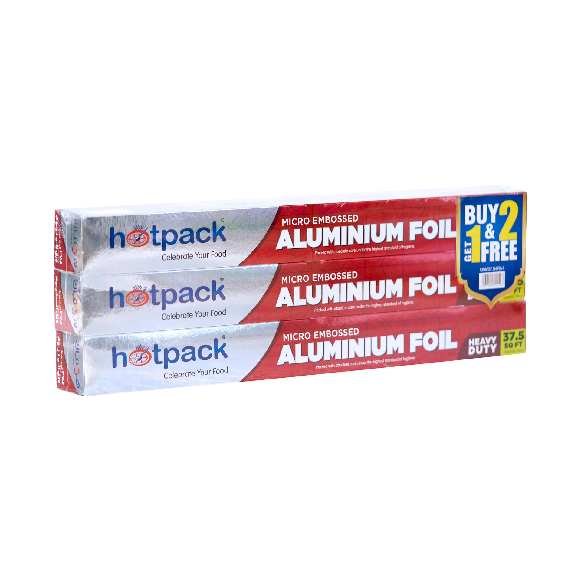 Hotpack Aluminium Foil 37.5 Sqft 3 pcs