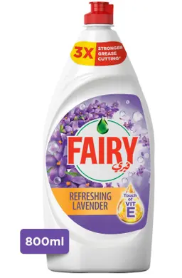 Fairy Dishwashing Liquid Refreshing Lavender 800 Ml