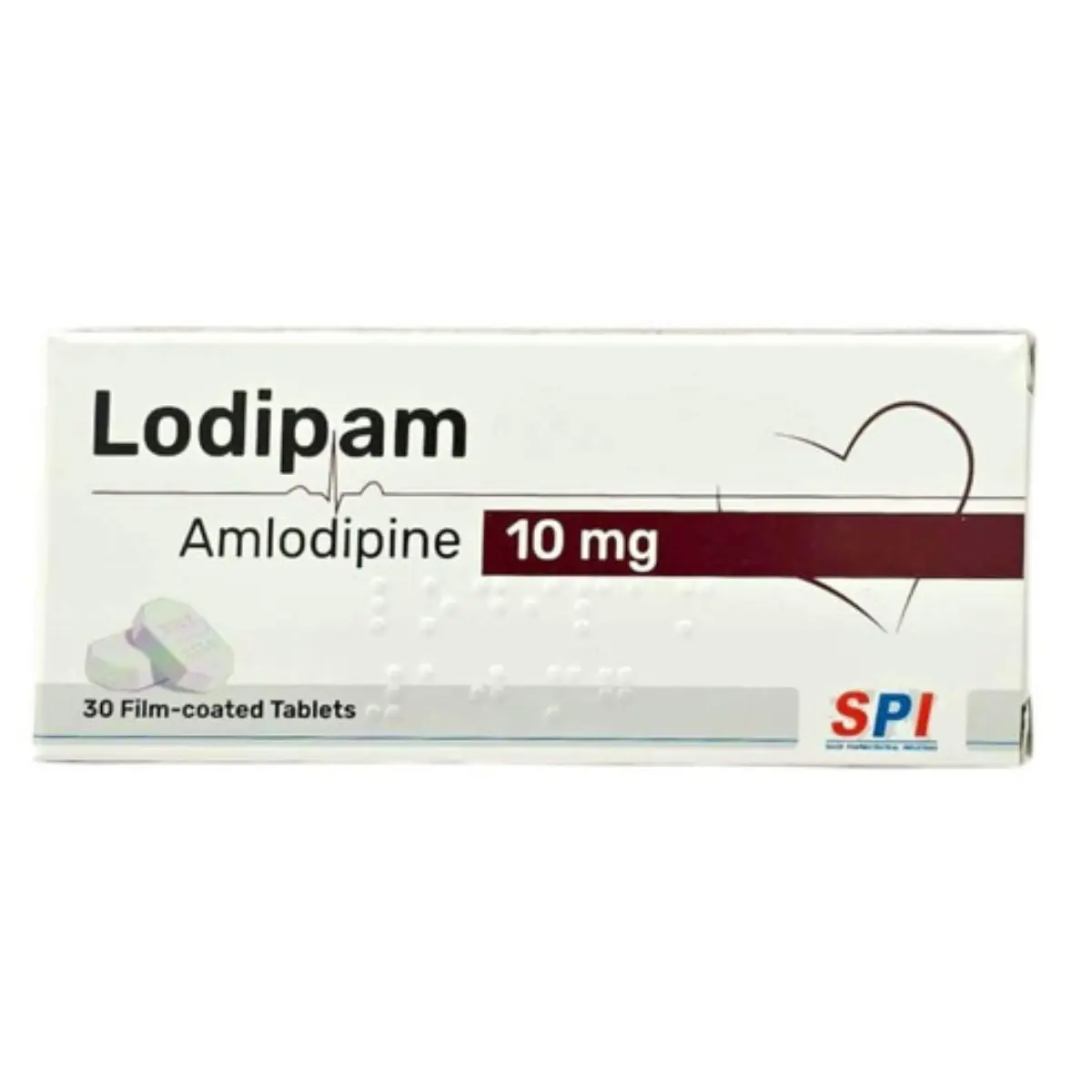 Lodipam 10 mg 30 Tablets - view 2