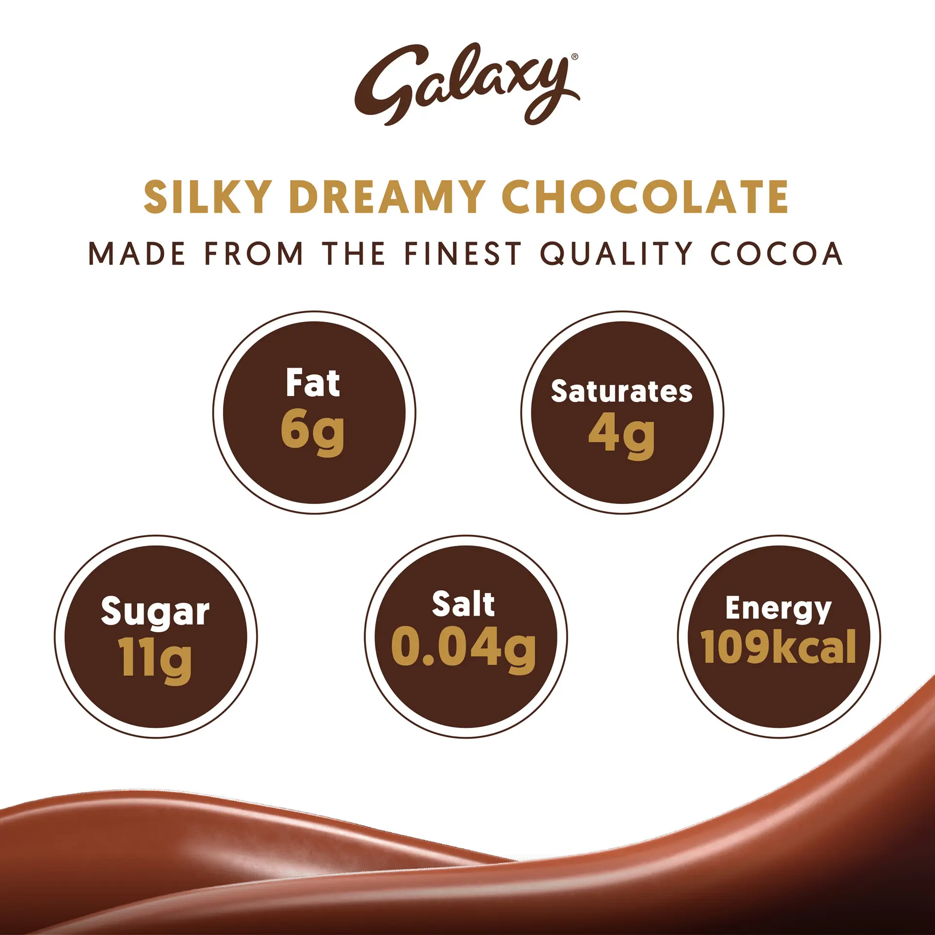 Galaxy Smooth Chocolate Milk Bar 80 gm - view 7