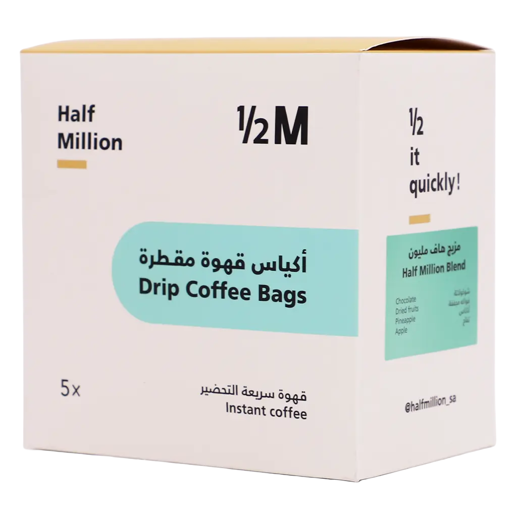 Half Million Filter Drip Coffee Half Million Blend 5 Sachets - view 1