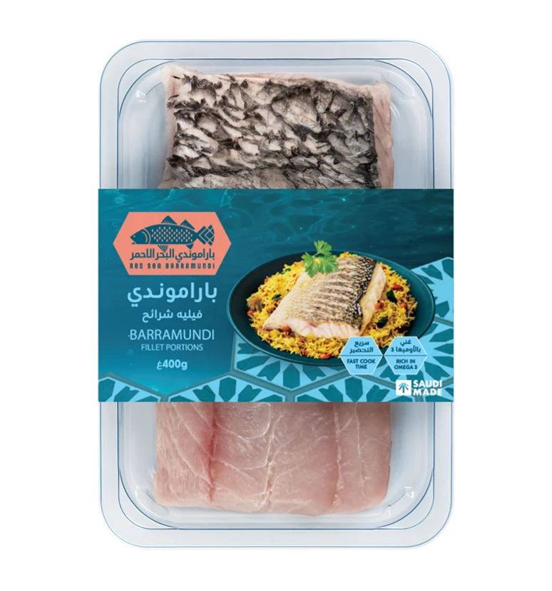 Naqua Red Sea Barramundi
 Fillet Portions 400 gm