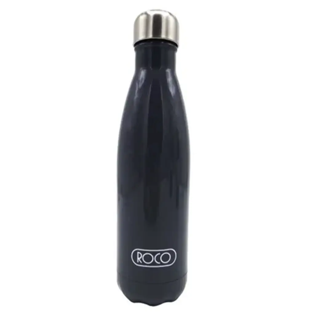 Roco Water Bottle Stainless steel  Solid Grey - view 1