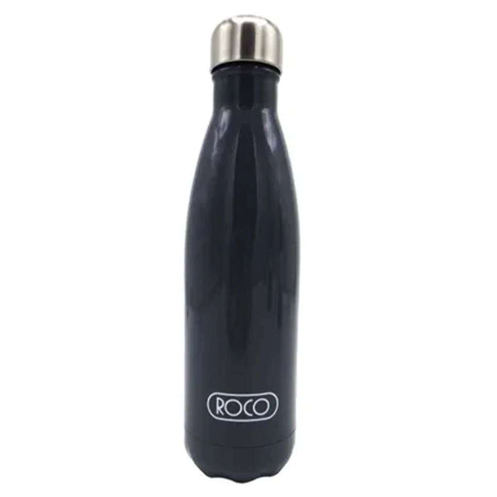 Roco Water Bottle Stainless steel  Solid Grey