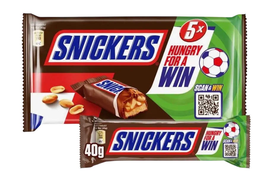 Snickers Chocolate 5 pcs 40 gm - view 1