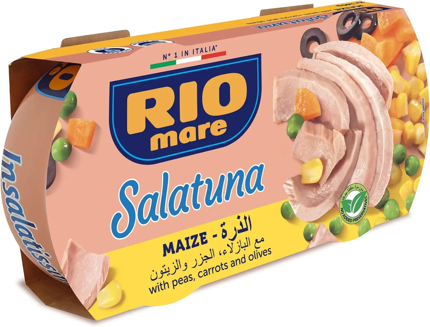 Rio Mare Tuna Vegetables Salad Corn 2 Pcs 160 gm - view 2