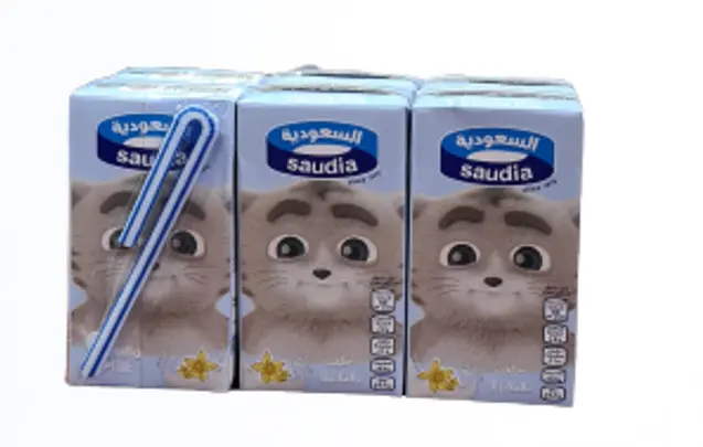 Saudia Vanilla Milk 200MlX6 - view 1