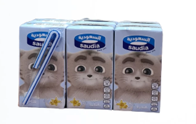 Saudia Vanilla Milk 200MlX6
