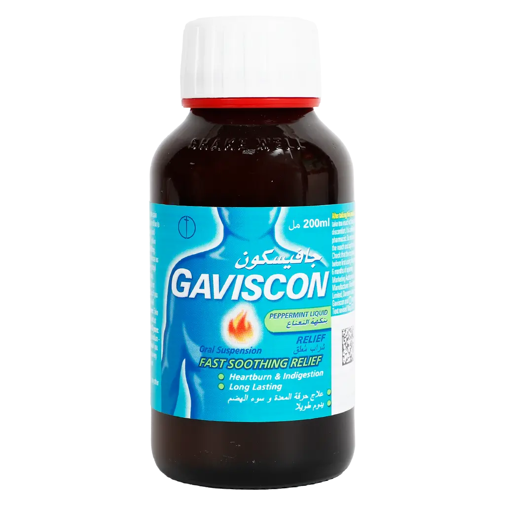 Gaviscson Oral Suspension Peppermint Flavor  200ml - view 1