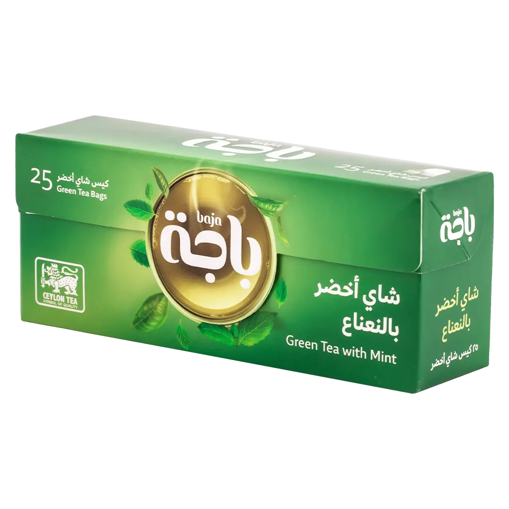 باجة شاي اخضر بالنعناع 25 فتلة - view 1