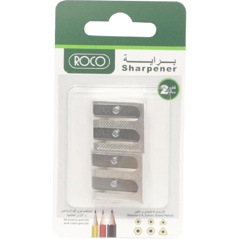 Roco Sharpener Silver 2 pcs 