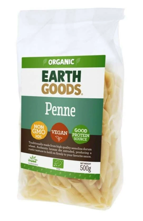 Earth Goods Organic Pasta Penne 500 Gm