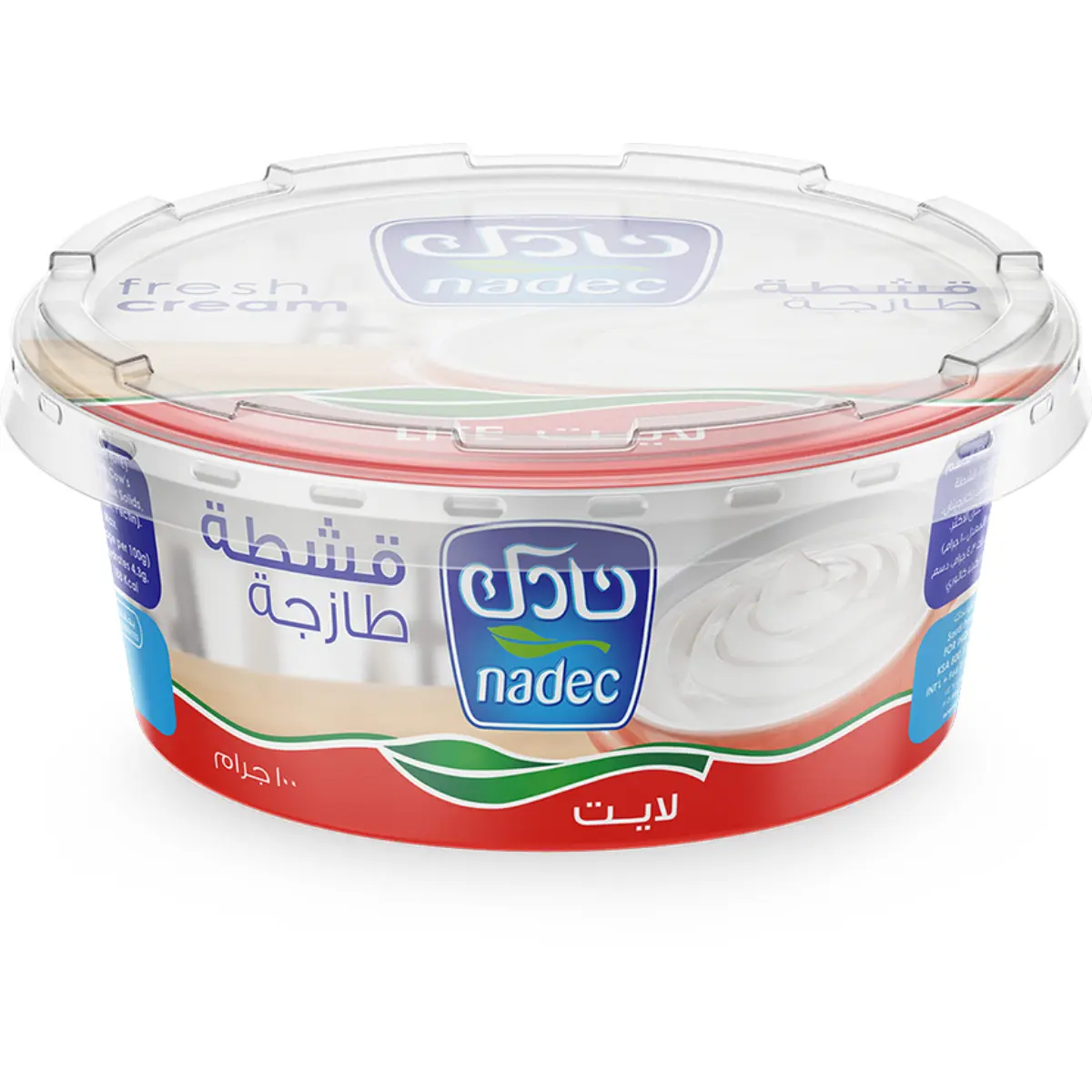 Nadec Fresh Cream Lite 100 gm - view 1